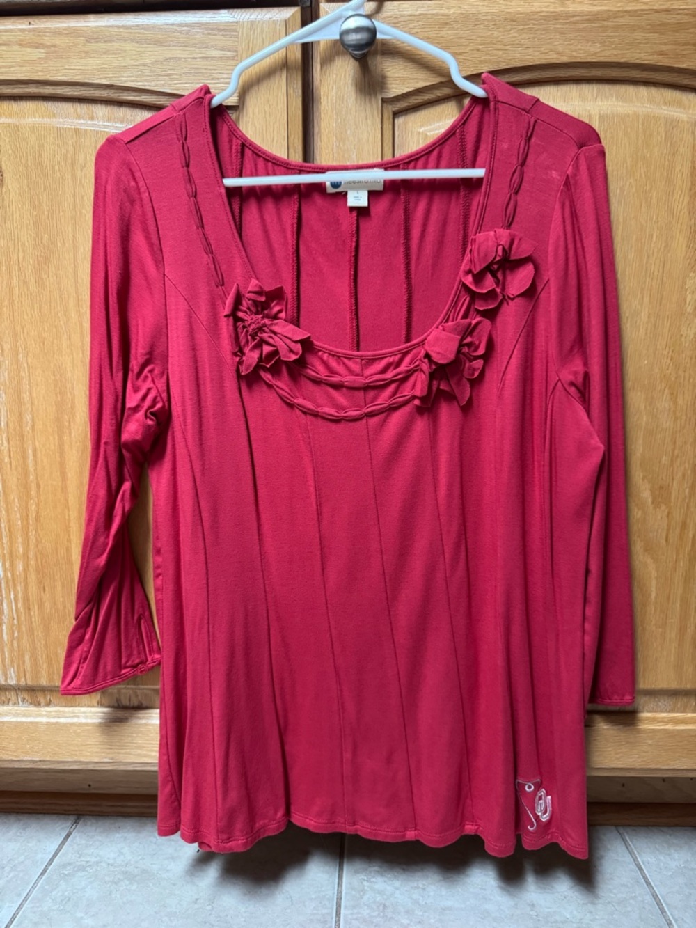 Meesh & Mia University of Oklahoma (OU) Long Sleeve Top